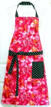 Couverture Apron Fiery Wildflowers